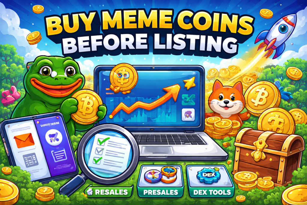 Buy Meme Coins Before Listing