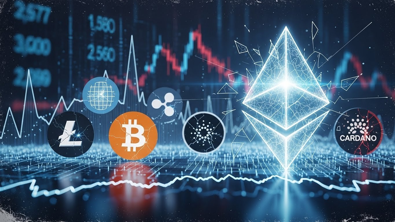 Ethereum and Other Major Cryptocurrencies Respond to Market Stress
