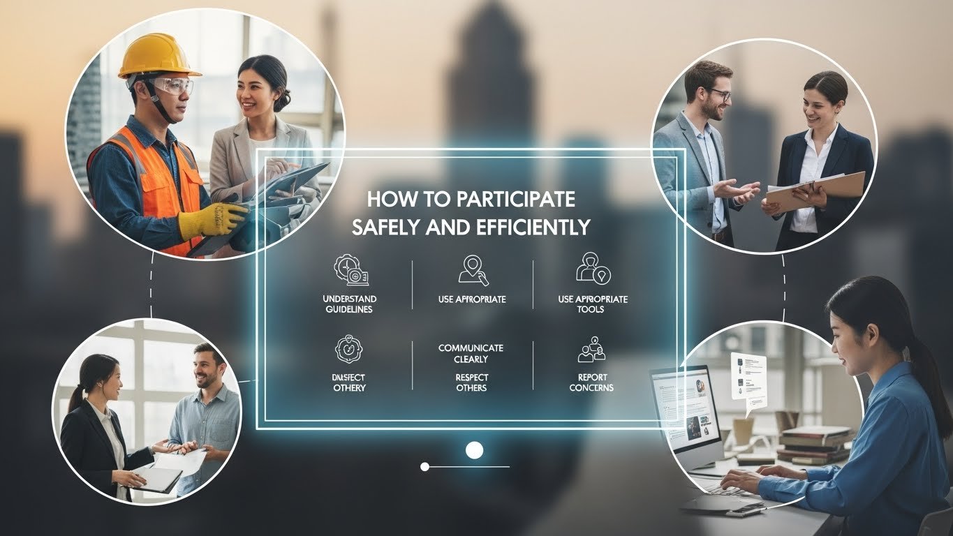 How to Participate Safely and Efficiently