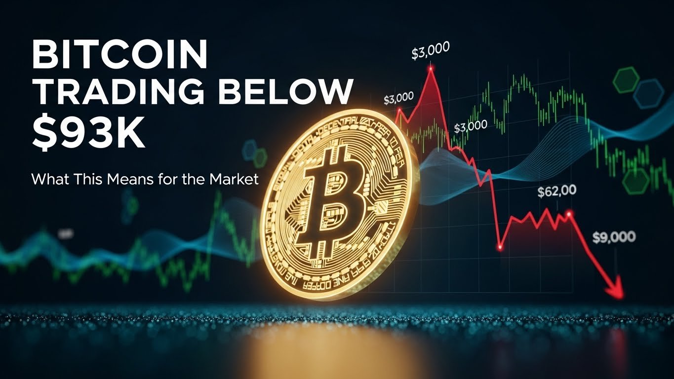 What Bitcoin Trading Below $93K Means for the Market