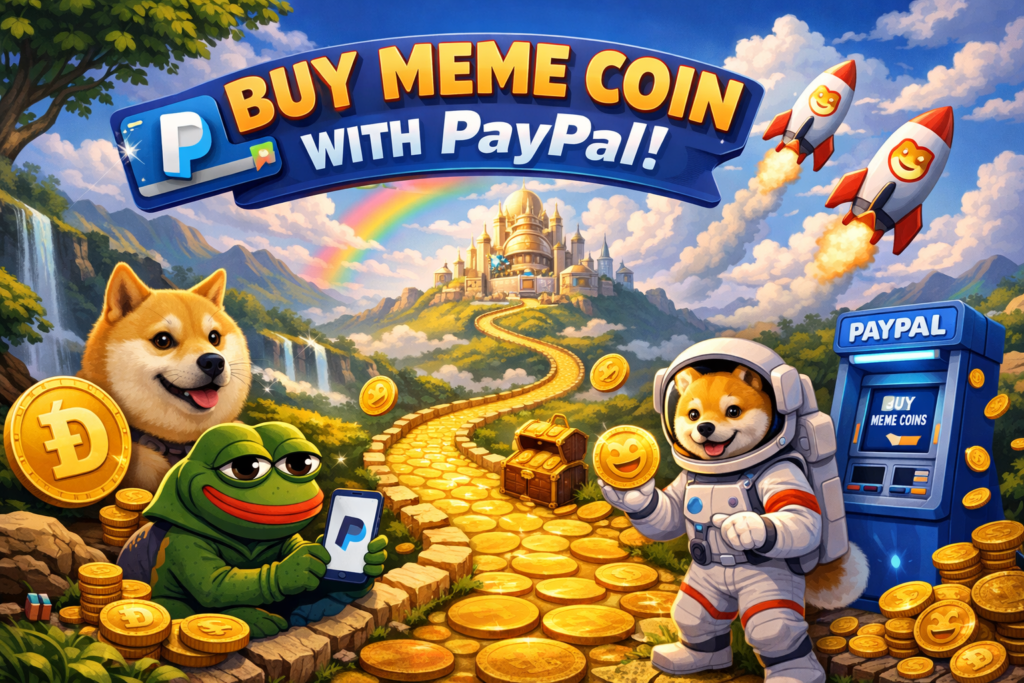 buy meme coin with PayPal