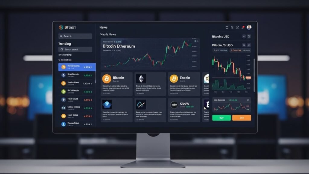 crypto trading news platform