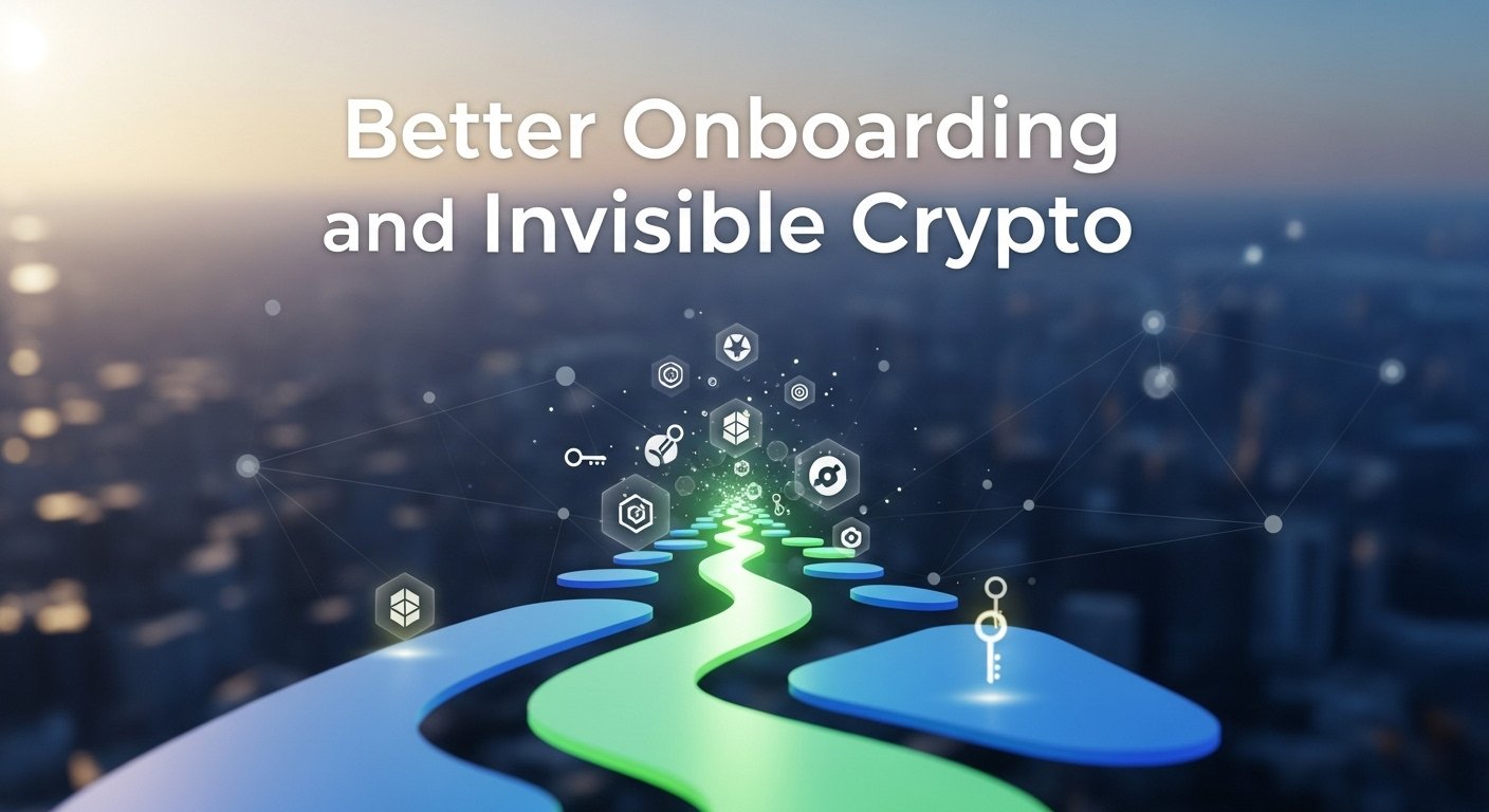 Better Onboarding and Invisible Crypto