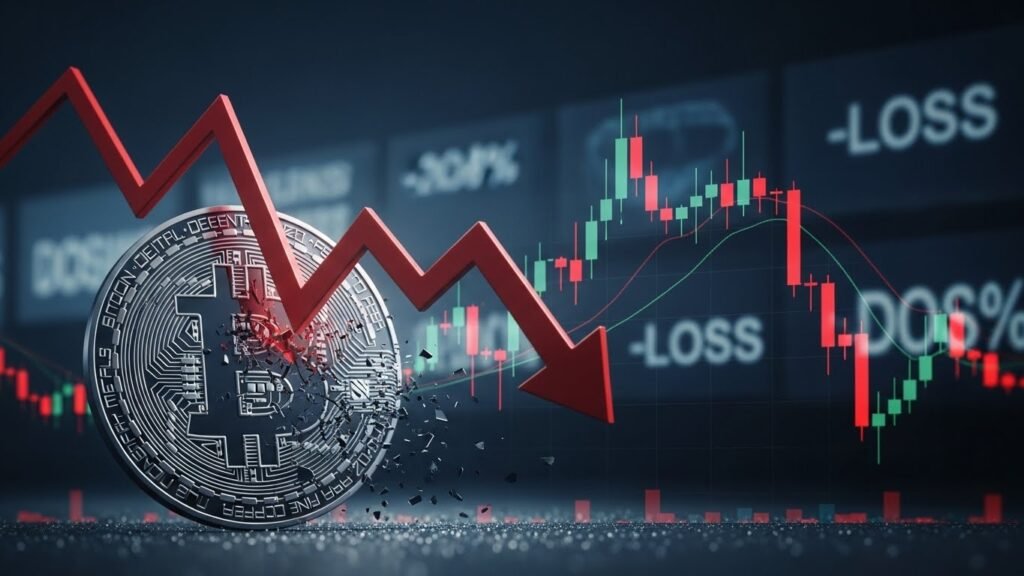 Bitcoin price today falls