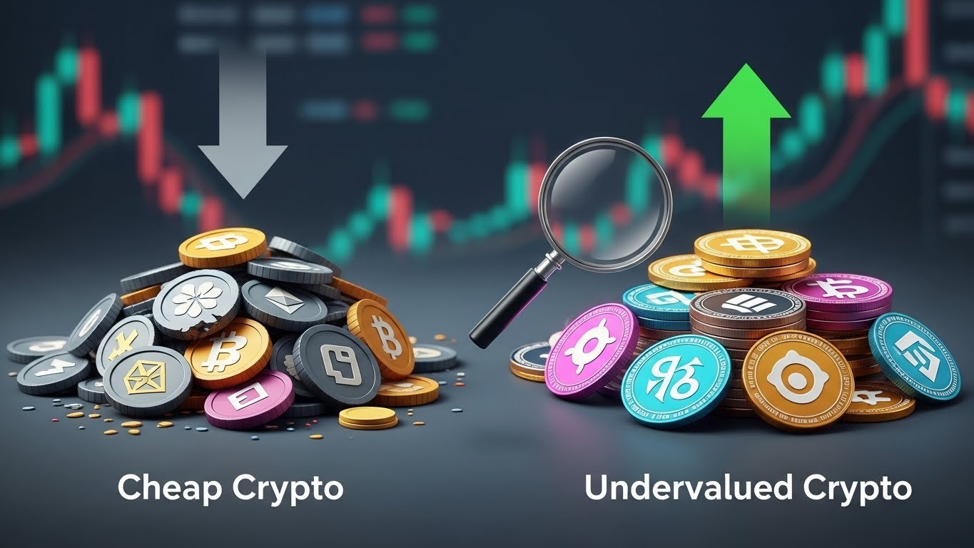 Cheap crypto vs. undervalued crypto the key distinction
