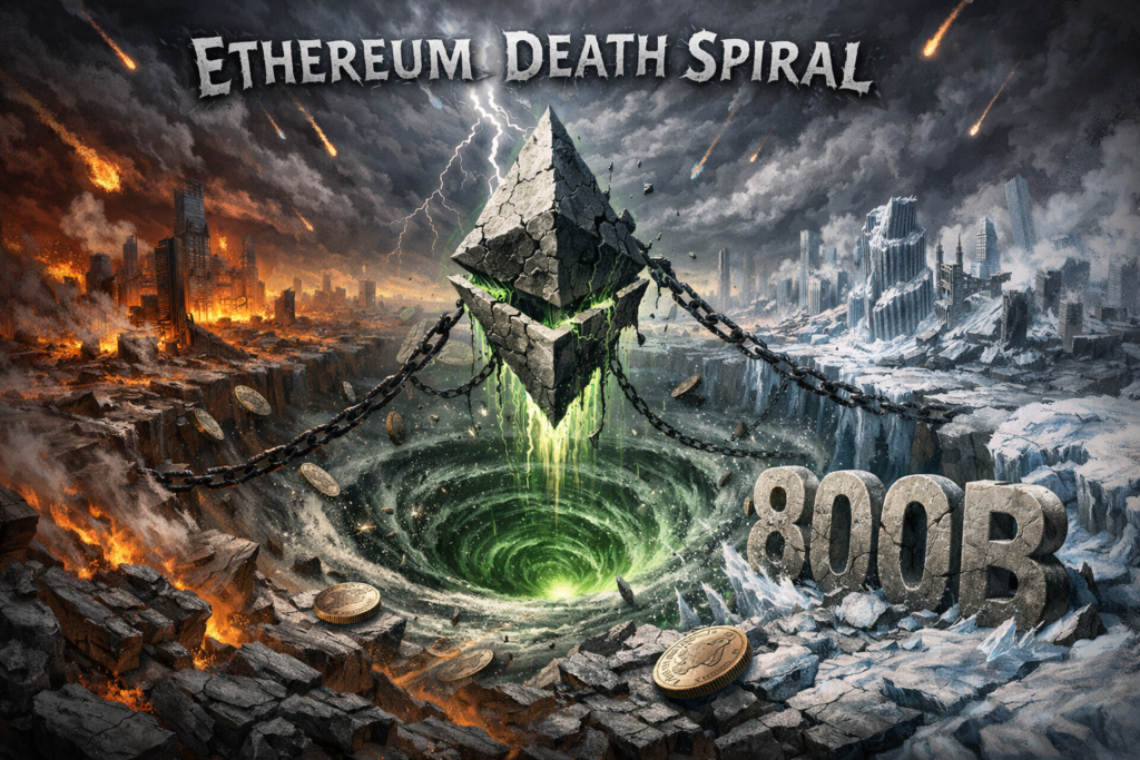 Ethereum death spiral mechanic