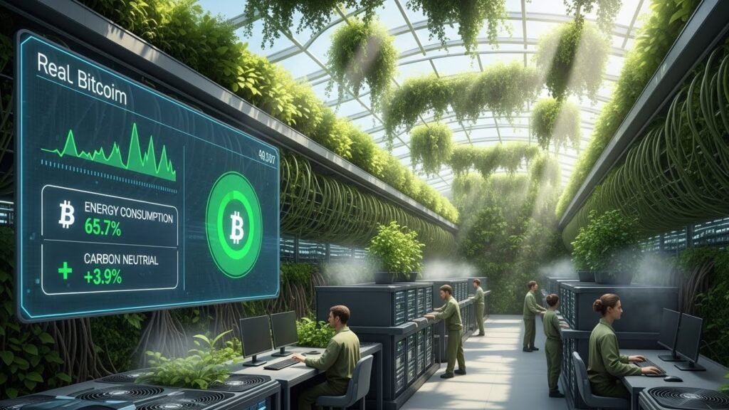 Green Bitcoin Mining 50%+ Renewable Energy Shift Green Bitcoin Mining