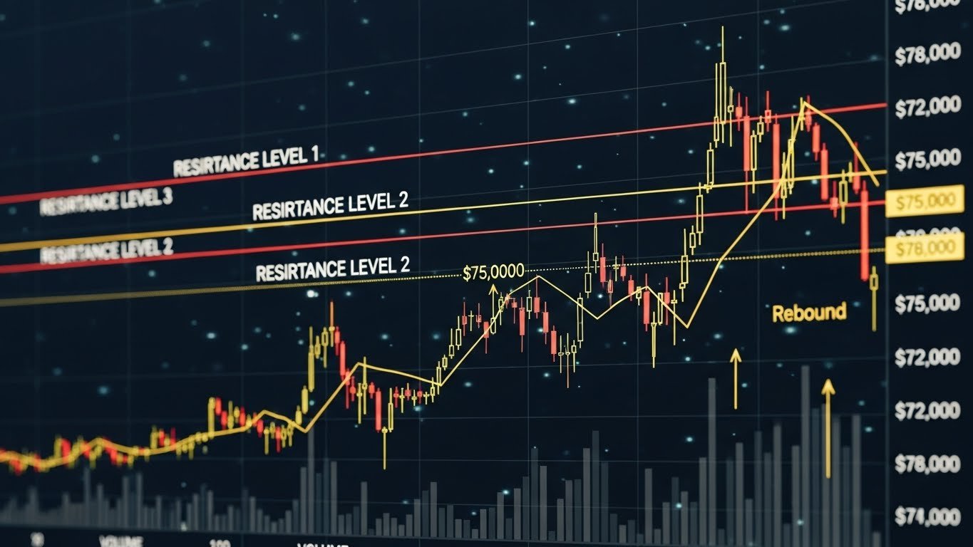 Resistance levels if Bitcoin rebounds