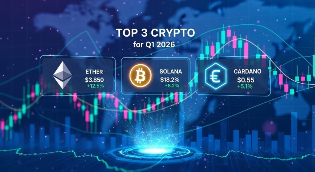 Top 3 crypto for Q1 2026