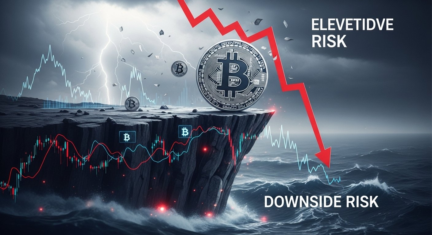 Understanding “elevated downside risk” in Bitcoin