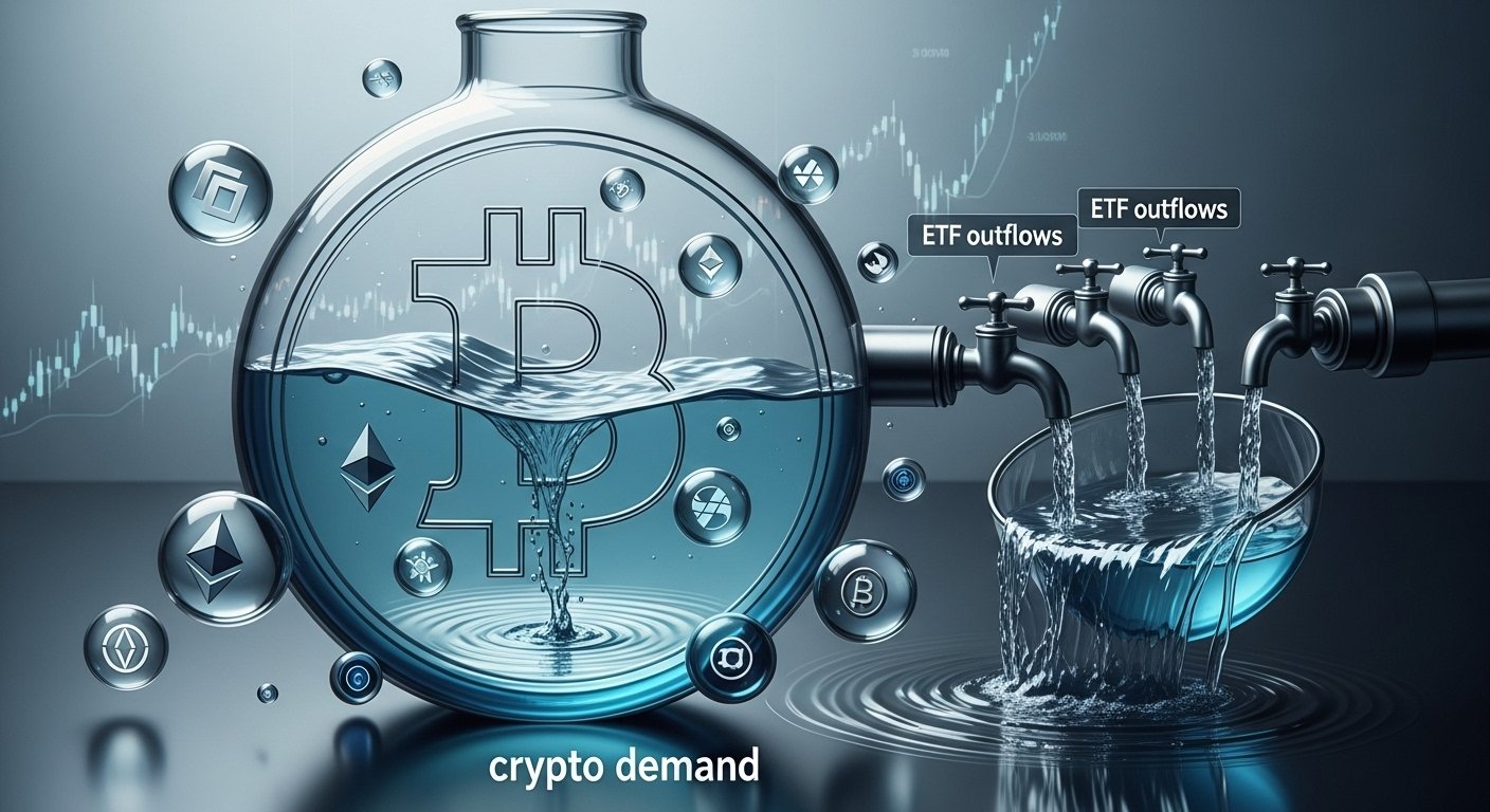 What ETF outflows really say about crypto demand