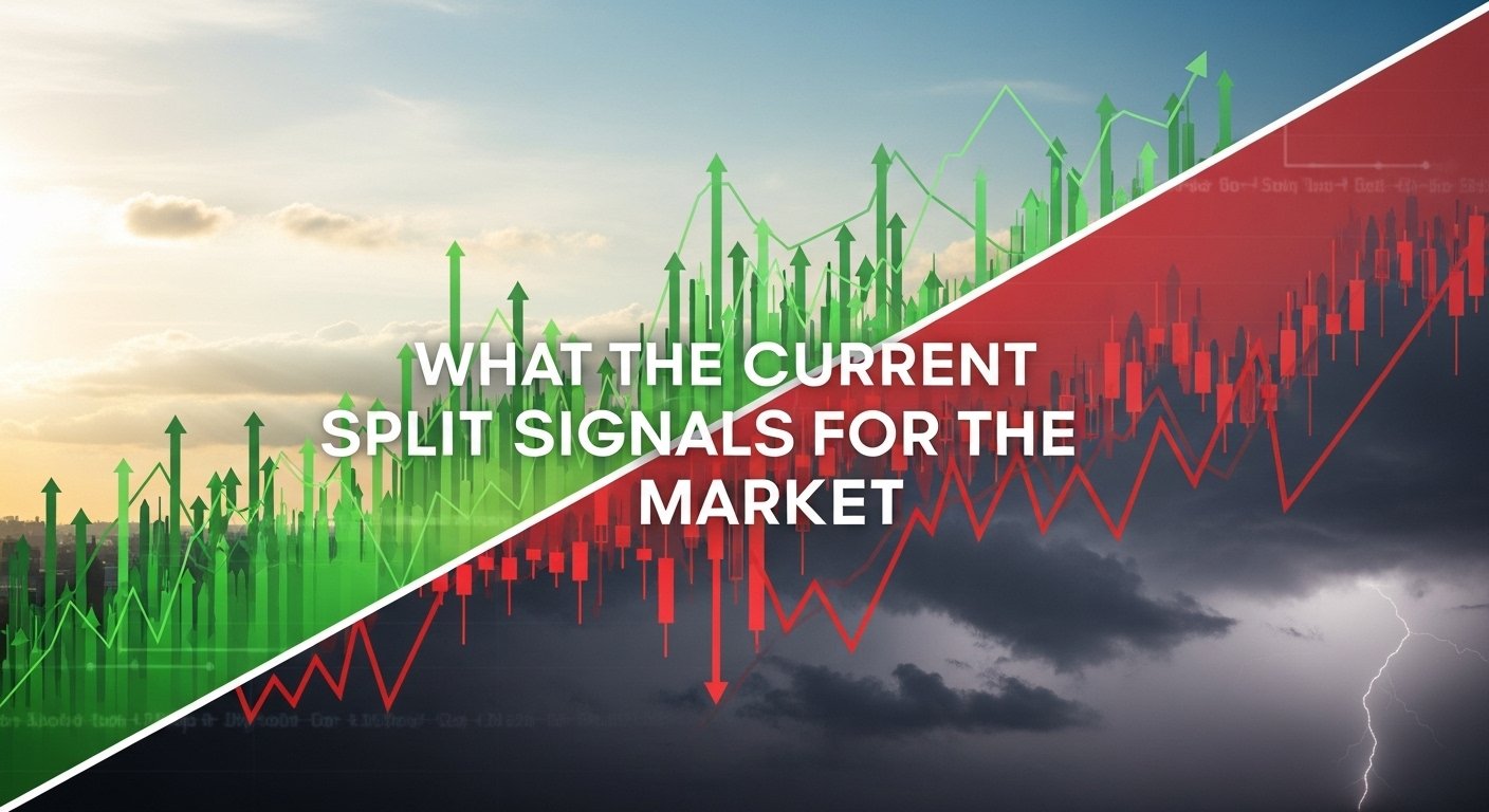 What the Current Split Signals for the Market