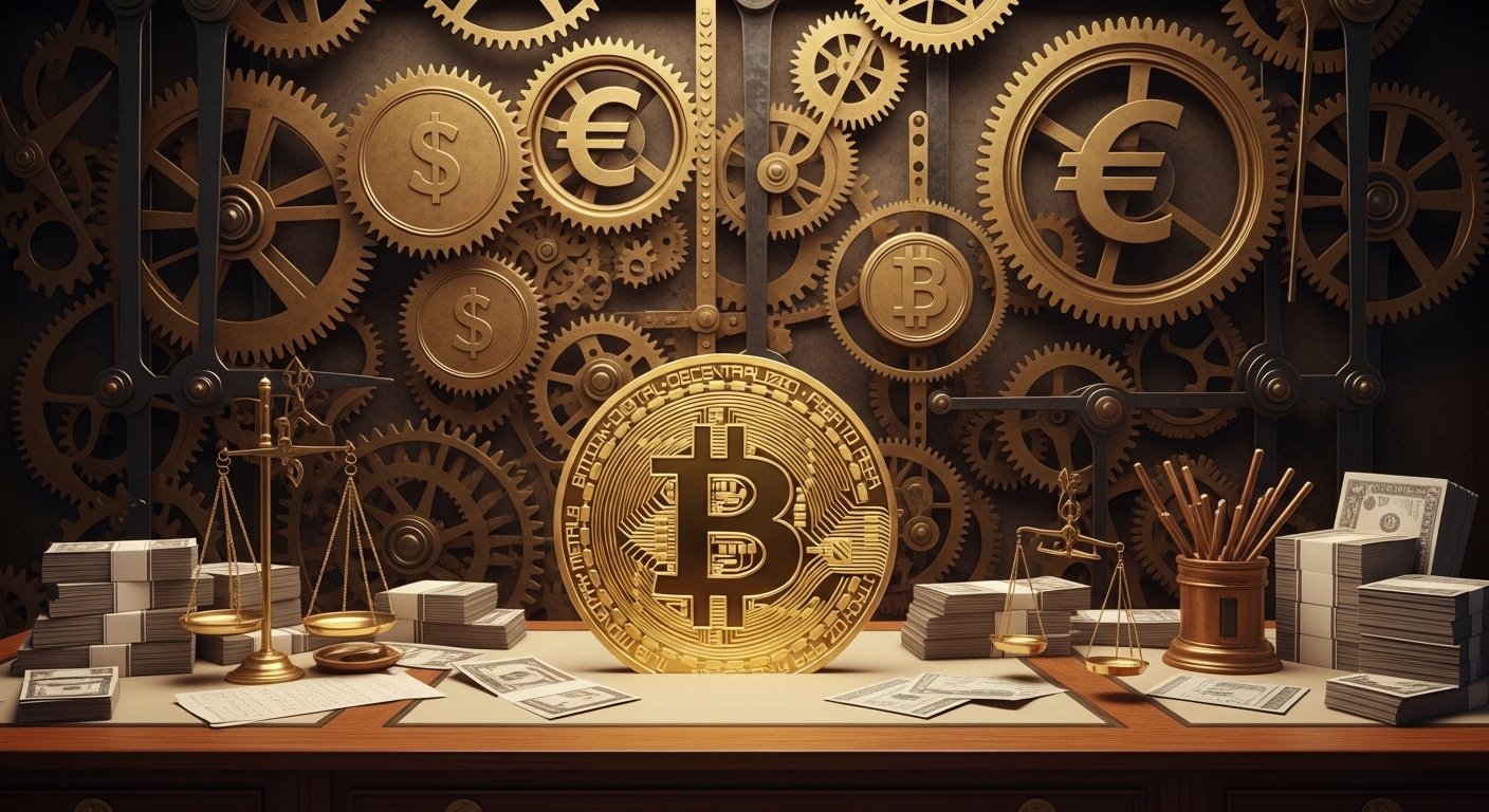 Bitcoin becomes part of the system it challenged