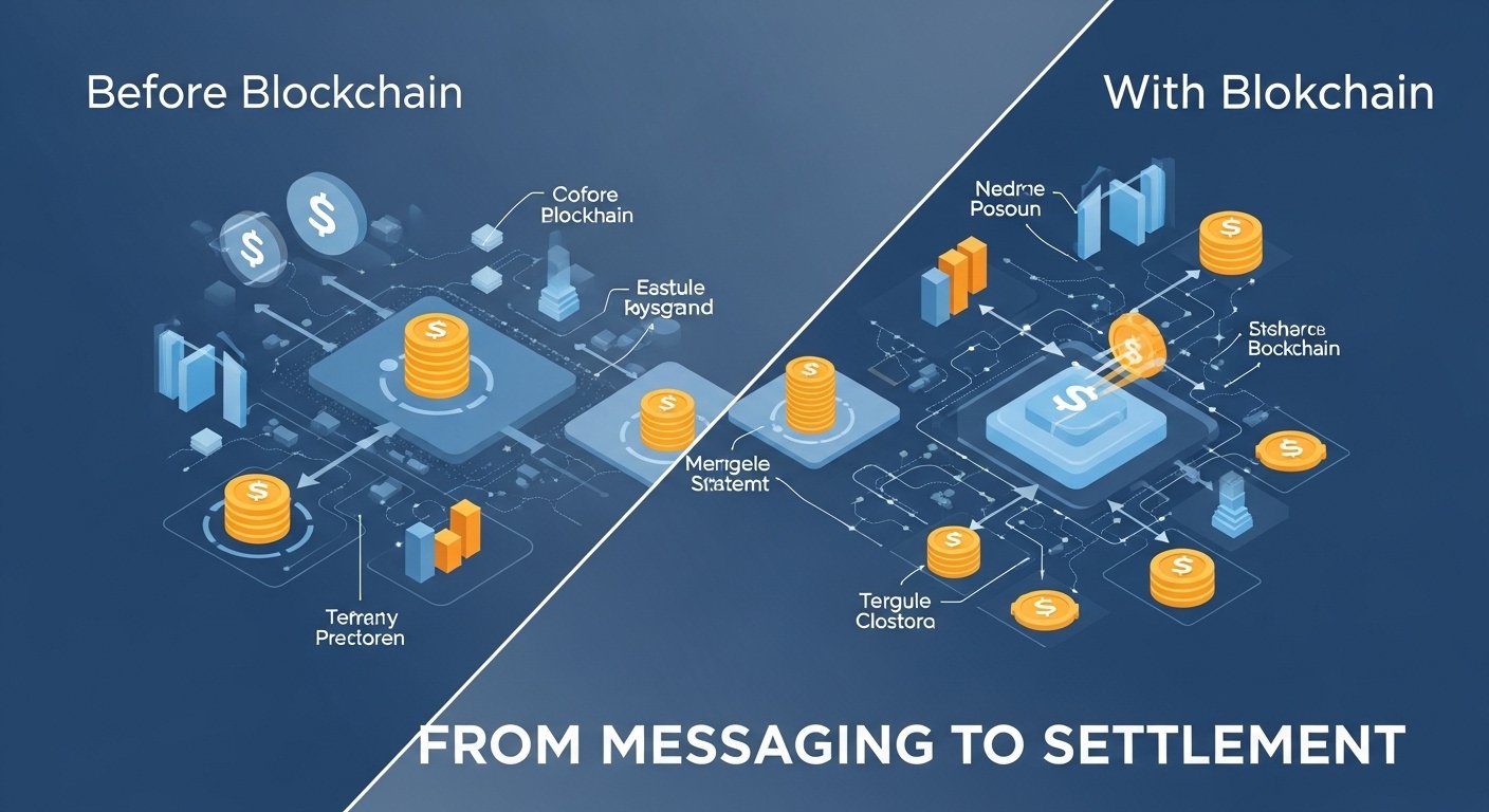 How Blockchain Changes Payments From Messaging to Settlement