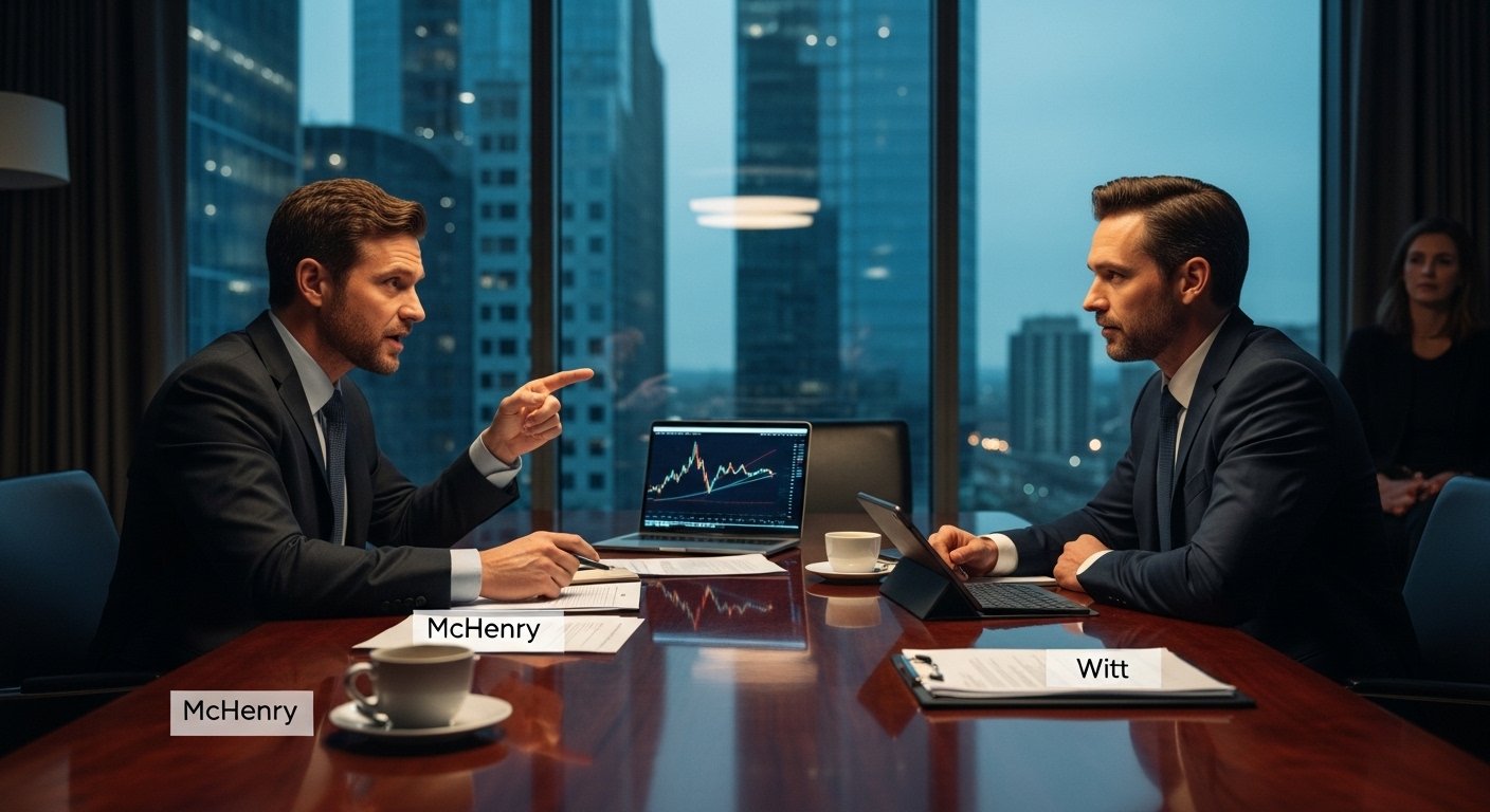 Why McHenry predicts fast crypto deal as Witt brokers talks