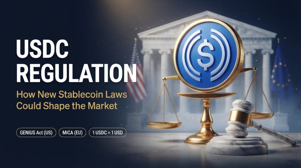 USDC regulation and new stablecoin laws shaping the crypto market